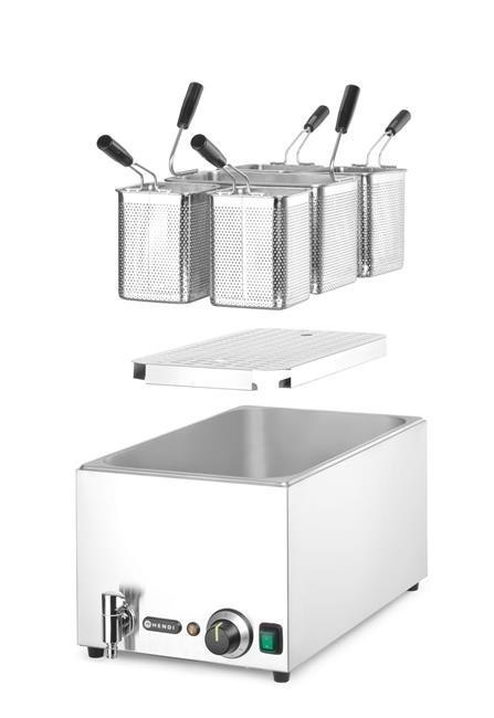 Urządzenie do Gotowania Makaronu 25l 3500W 230V 601x326x279 mm | HENDI 240496