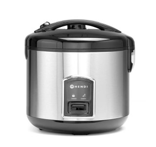 Urządzenie do Gotowania Ryżu i Kaszy z Funkcją Gotowania Na Parze 1,8 L | HENDI 240410