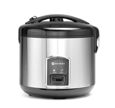 Urządzenie do Gotowania Ryżu i Kaszy z Funkcją Gotowania Na Parze 1,8 L | HENDI 240410