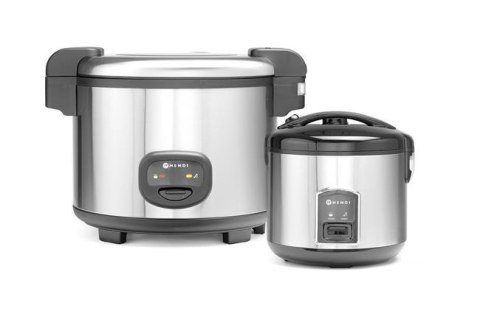 Urządzenie do Gotowania Ryżu i Kaszy z Funkcją Gotowania Na Parze 1,8 L | HENDI 240410