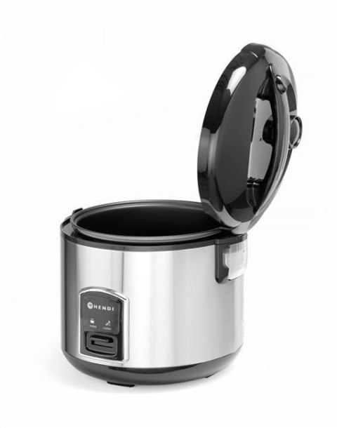 Urządzenie do Gotowania Ryżu i Kaszy z Funkcją Gotowania Na Parze 1,8 L | HENDI 240410