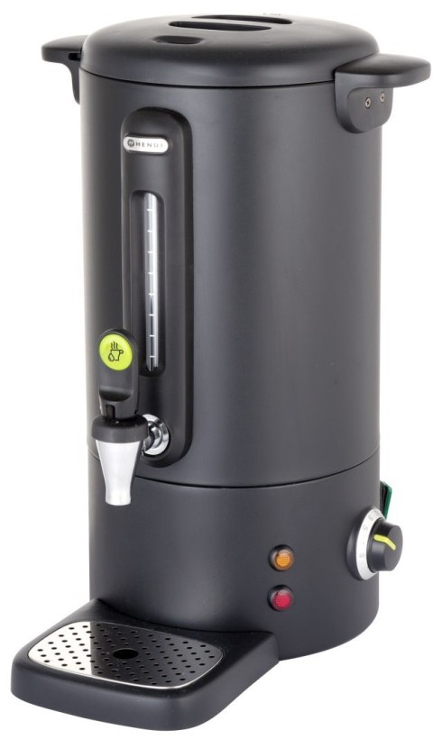 Warnik Elektryczny do Wody Podgrzewacz Gastronomiczny 16l Czarny | HENDI 211465