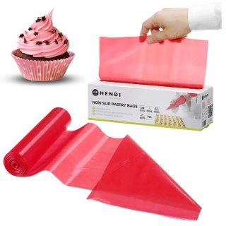 Worki do Szprycowania 520x280 mm 115 Mikronów 0-100°C 70 Sztuk | HENDI 557150