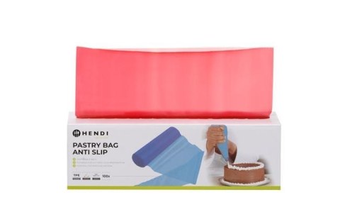 Worki do Szprycowania 520x280 mm 115 Mikronów 0-100°C 70 Sztuk | HENDI 557150