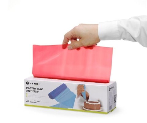 Worki do Szprycowania 520x280 mm 115 Mikronów 0-100°C 70 Sztuk | HENDI 557150