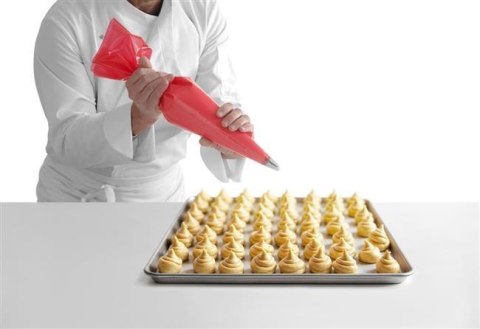 Worki do Szprycowania 520x280 mm 115 Mikronów 0-100°C 70 Sztuk | HENDI 557150