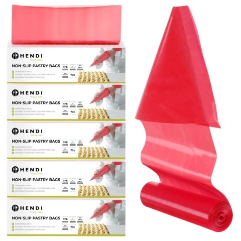 Worki do Szprycowania 520x280 mm 115 Mikronów 0-100°C 350 Sztuk 557150 | HENDI 5571505