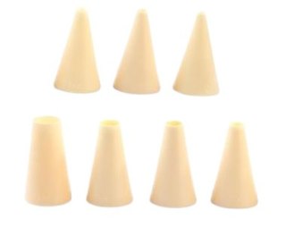 Zestaw Prostych Końcówek Cukierniczych 7 szt. | HENDI 551011