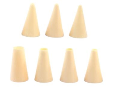 Zestaw Prostych Końcówek Cukierniczych 7 szt. | HENDI 551011