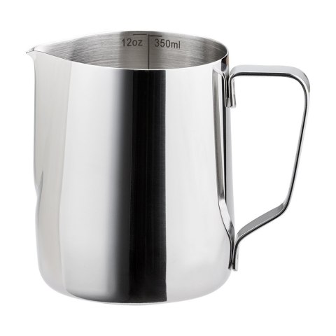 Dzbanek Stalowy do Spieniania Mleka z Miarką V 0.35 L | STALGAST 372037