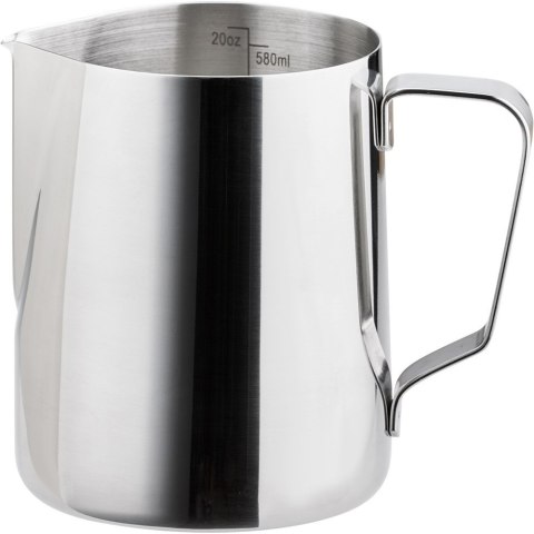 Dzbanek Stalowy do Spieniania Mleka z Miarką V 0.58 L | STALGAST 327067