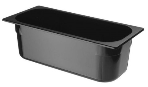 Kuweta do Lodów 5l 360x165 Czarna Hendi