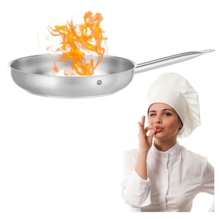 Patelnia ze Stali Nierdzewnej kW asoodpornej Profi Line 28x5 | HENDI 835531