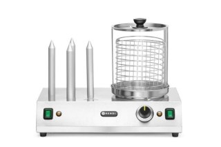 Podgrzewacz do Parówek i Bułek do Hot-Dogów 550W 500x310x395 | HENDI 265031