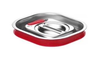 Pokrywka GN 1/6 z Uszczelką Silikonową Kitchen Line 156x142 | HENDI 807651