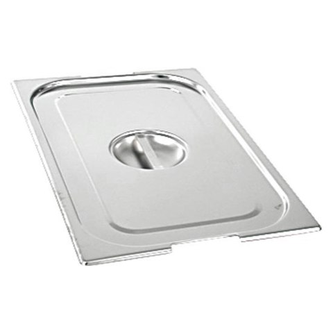 Pokrywka Stalowa z Wycięciem Na Uchwyty GN1/6 Basic Nierdzewna Stalgast | GREDIL 136006