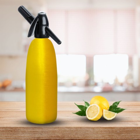 Syfon do Wody Sodowej Saturator 1l Złoty + Naboje Co2 50 Sztuk w Zestawie | ART QUICK SODA GP-SA-1L-20_v5