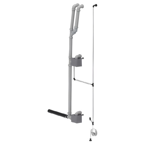 Zestaw Instalacyjny do Podłączenia 2 Pieców Konwekcyjno Parowych 2 Pieców i Okapu | STALGAST 9100835