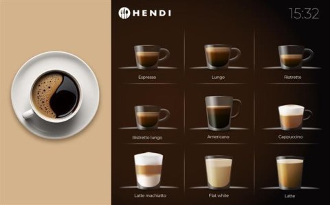 Ekspres do Kawy Automatyczny 6l z Przyłączem Wody | HENDI 209950