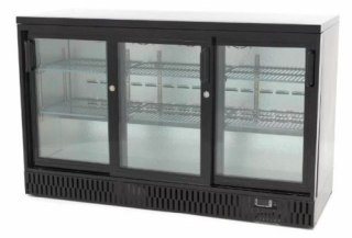 Barowa Chłodziarka Podblatowa 3-Drzwiowa Drzwi Przesuwne 341l | RESTO QUALITY RQ-330Scm