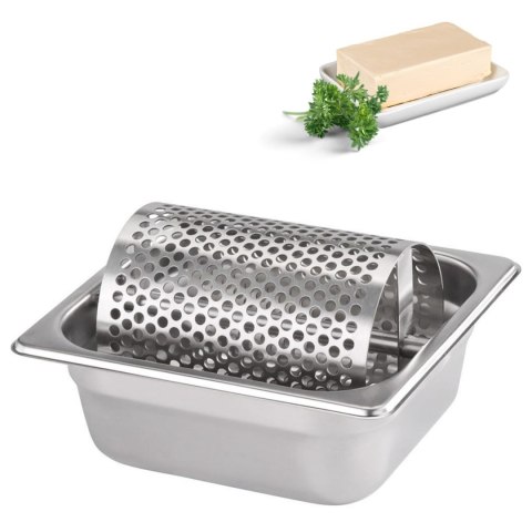 Dozownik do Masła Nierdzewny 180x160x65 mm | STALGAST 065062