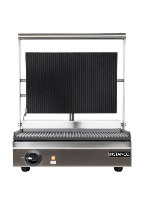 Grill Kontaktowy Ryflowany Elektryczny 430x370x 210mm | HASPOL I-KON.1