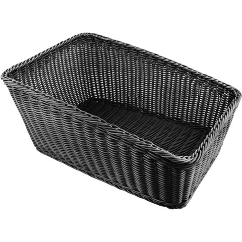 Kosz Bufetowy Na Pieczywo Czarny 290x440 mm | STALGAST 361208