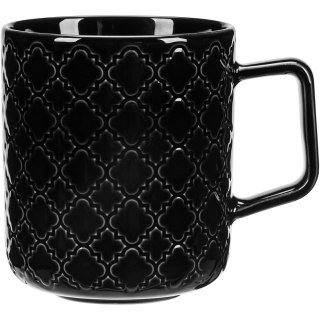 Kubek Kolor Czarny Marrakesz 400 ml | LUBIANA 390140