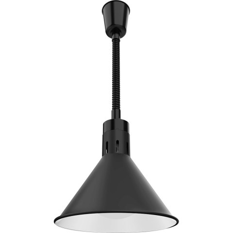Lampa do Podgrzewania Potraw Wisząca Czarna P 0.25 kW | STALGAST 692622
