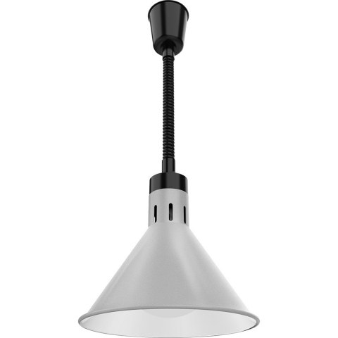 Lampa do Podgrzewania Potraw Wisząca Srebrna P 0.25 kW | STALGAST 692623