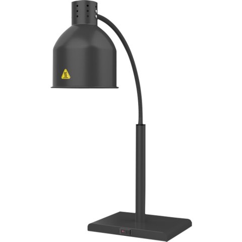 Lampa Grzewcza do Potraw Pojedyncza Czarna P 0.25 kW | STALGAST 692401