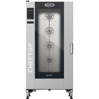 Piec Konwekcyjno-Parowy Cheftop Big One z Wózkiem 20 GN 1/1 P 29,3 kW U 400 V | UNOX 9012061
