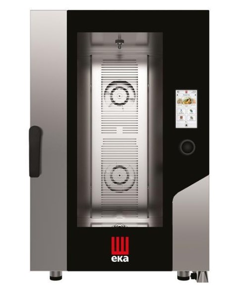 Piec Konwekcyjno-Parowy Elektryczny 11x GN 1/1 z Bojlerem Touch Screen | EKA MKF1111VTS