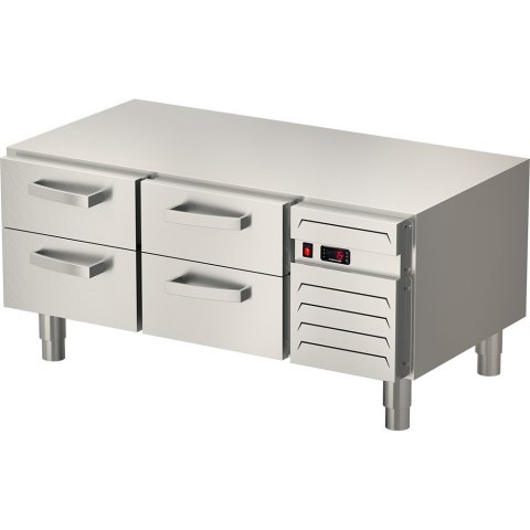 Podstawa Chłodnicza Linia "700" 1200x650x600 mm 4 Szuflady GN 1/1 | 887127