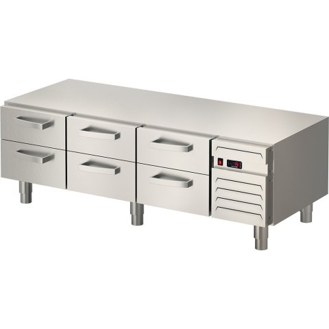 Podstawa Chłodnicza Linia "700" 1600x650x600 mm 6 Szuflad GN 1/1 887137