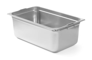 Pojemnik GN 1/1 z Chowanymi Uchwytami 28l 200mm | HENDI 803202