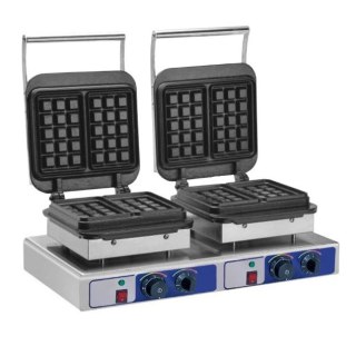 Profesjonalna Gofrownica Podwójna 3500W | SZRON G200202