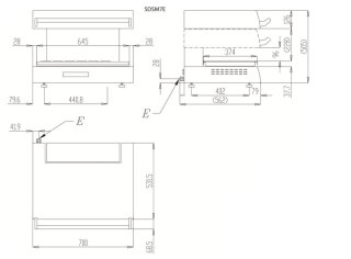Salamander Elektryczny 6 kW Sdsm7e | OLIS 6060007