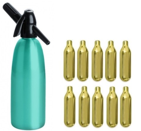 Syfon do Wody Saturator 1l Miętowy + 10 Naboi | ART QUICK SODA SA-01 E_10