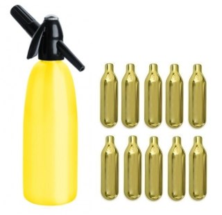 Syfon do Wody Saturator 1l Żółty + 10 Naboi | ART QUICK SODA SA-01 J_10