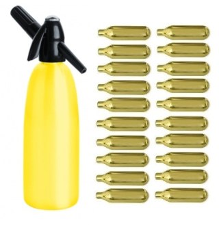 Syfon do Wody Saturator 1l Żółty + 20 Naboi | ART QUICK SODA SA-01 J_20