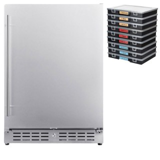 Lodówka Na Próbki Żywności Haccp 140l | STALGAST 850000