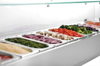 Nadstawa Chłodnicza Gastronomiczna 2005x352x435 10x 1/4GN | BARTSCHER 200298