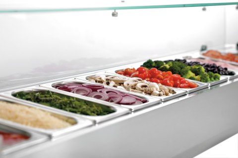 Nadstawa Chłodnicza Gastronomiczna 2005x352x435 10x 1/4GN | BARTSCHER 200298