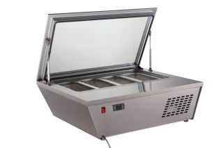 Nadstawka Mroźnicza Nastawna do Lodów - 4 Kuwety 77l | SZRON RTD-77