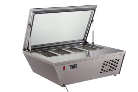 Nadstawka Mroźnicza Nastawna do Lodów - 4 Kuwety 77l | SZRON RTD-77