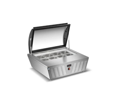 Nadstawka Mroźnicza do Lodów Wypukła 67l 4x Kuweta 805x650x365 | SZRON DW-67R