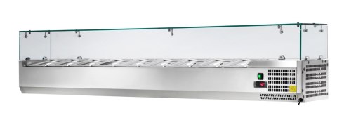 Profesjonalna Nadstawka Chłodnicza 9xGN1/3 | AMITEK 1090027