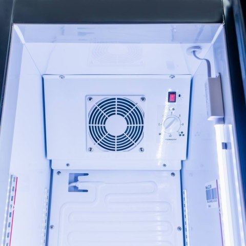 Profesjonalna Witryna Chłodnicza 1-Drzwiowa Regał 150l 390x470x1880mm | MTP003497