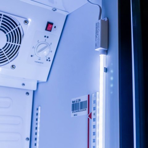 Profesjonalna Witryna Chłodnicza 1-Drzwiowa Regał 150l 390x470x1880mm | MTP003497